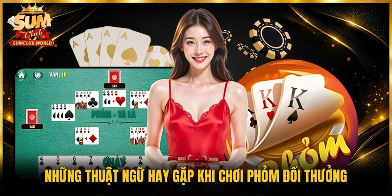 Những thuật ngữ hay gặp khi chơi Phỏm đổi thưởng