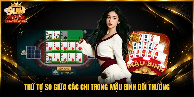 Thứ tự so giữa các chi trong Mậu binh đổi thưởng